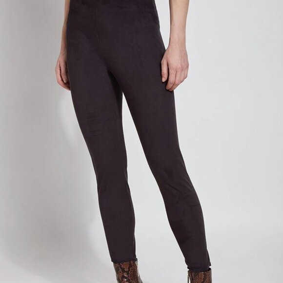 Hi Waist Suede Legging (28.5" Inseam) - Picture 1 of 7